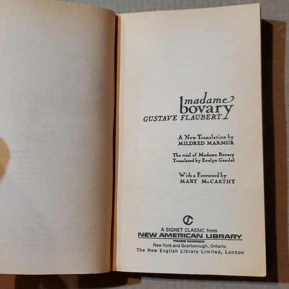 🇫🇷 Madame Bovary Gustave Flaubert paperback book - Picture 6 of 11